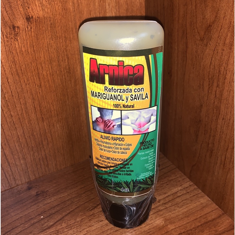 Arnica for pain.